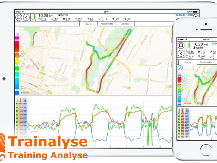 Mobile Trainingsanalyse fürs iPhone